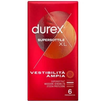Durix Superslim xl prezervativ 6 bucăți
