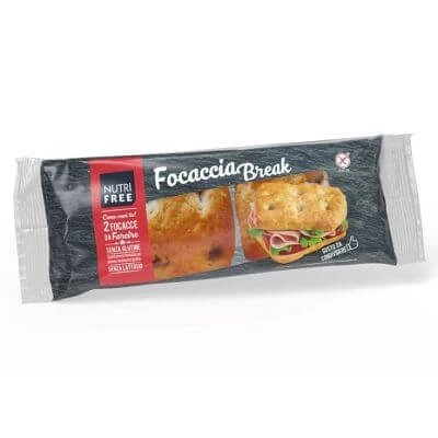 Nutrifree focaccia break 2 bucăți 85 g