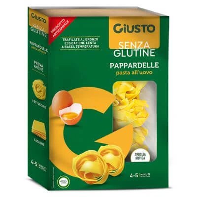 Giusto pappardelle all'uovo fără gluten 250 g