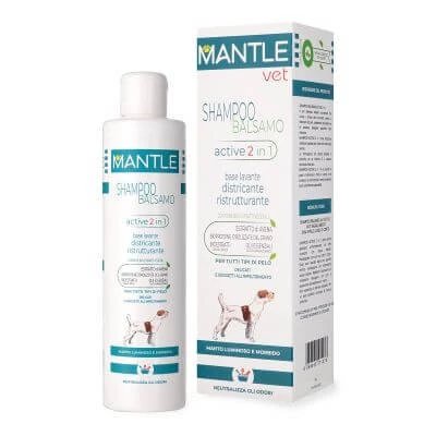 Șampon veterinar Mantle 2 în 1 250 ml