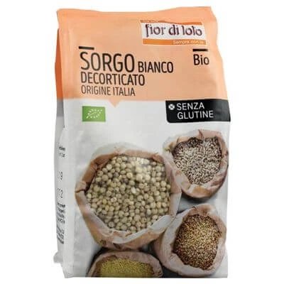 Sorg alb decorticat Italia fără gluten 400 g