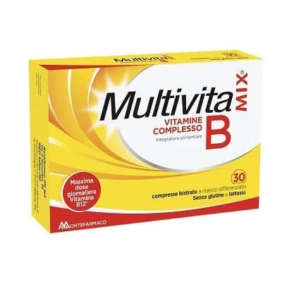 Multivitamix vit b complex 30 comprimate bistrat