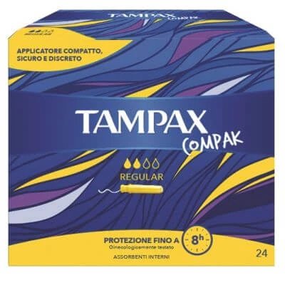 Tampax compax regular 24 bucăți
