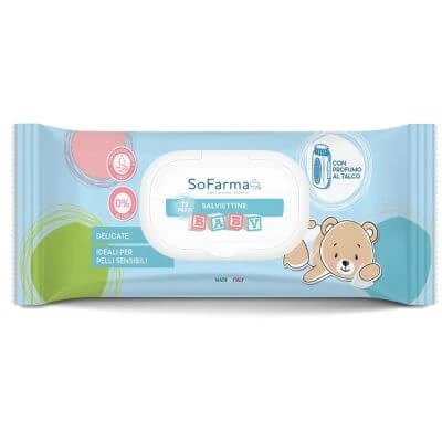 Șervețele cu talc pentru copii 72 bucăți sofarmapiu'