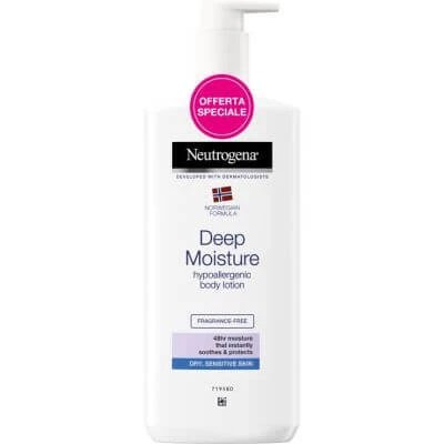 Fluid de corp fără parfum Neutrogena 400 ml promo