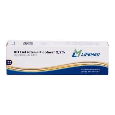 Kd gel intraarticular 2,2% hialuronat de sodiu 2 ml