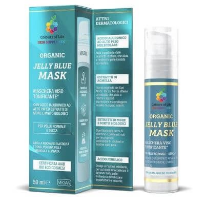 Jeleu albastru mască organică 50 ml