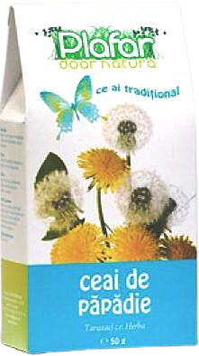 Ceai herba de papadie, 50g, Plafar