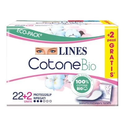 Lines bio bumbac pliat căptușeală pentru pantaloni 24 bucăți