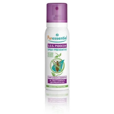 Puressentiel sos spray preventiv împotriva păduchilor 75 ml