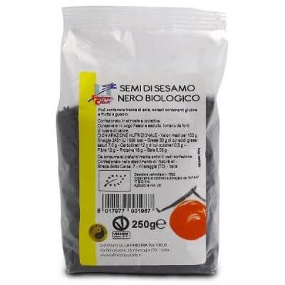 Sesam negru 250g organic