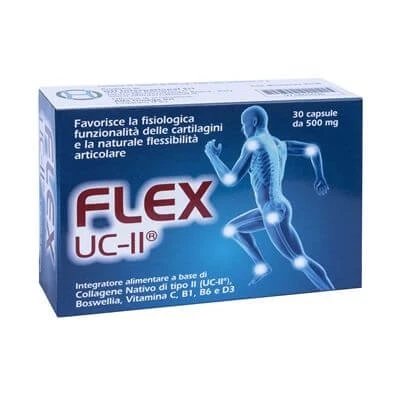 Flex uc ii 30 500 mg capsule