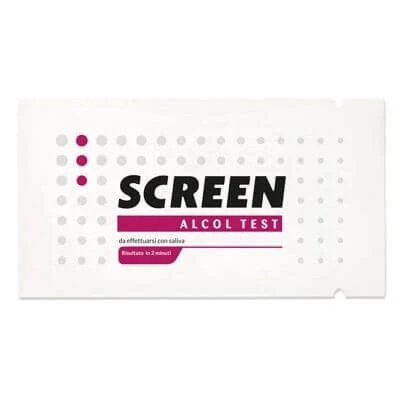 Test de alcoolemie cu salivă de unică folosință Screen