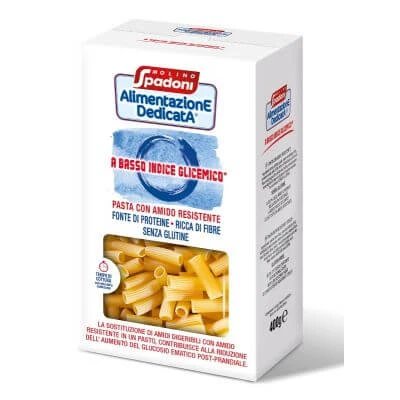 Macaroane Dedicated fără gluten cu indice glicemic scăzut 400 g