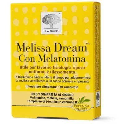 Melissa dream cu melatonină 30 comprimate