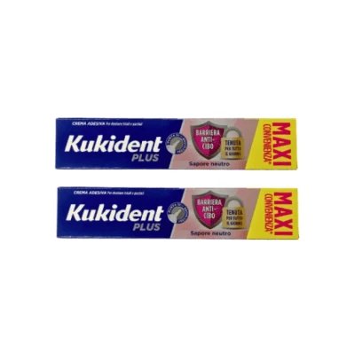 Kukident două-pachete barieră alimentară neutră 57 g