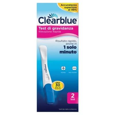 Test de sarcină clearblue detectare rapidă 2 bucăți