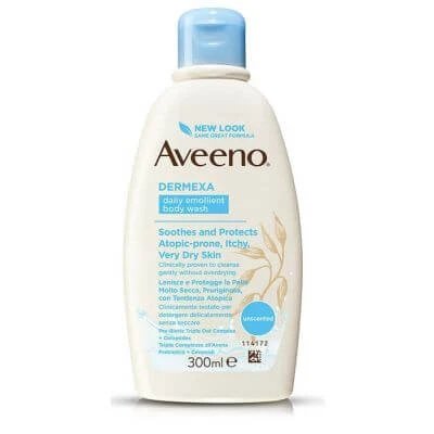 Aveeno dermexa baie de duș 300 ml