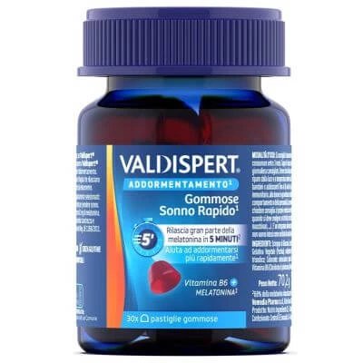Valdispert gummy somn rapid 30 comprimate gummy
