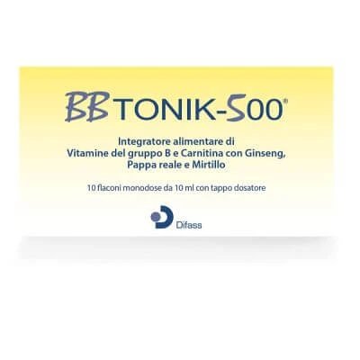Bbtonik 500 10 flacoane 10 ml