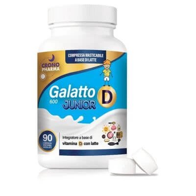 Galacto d junior 90 comprimate masticabile 600 mg