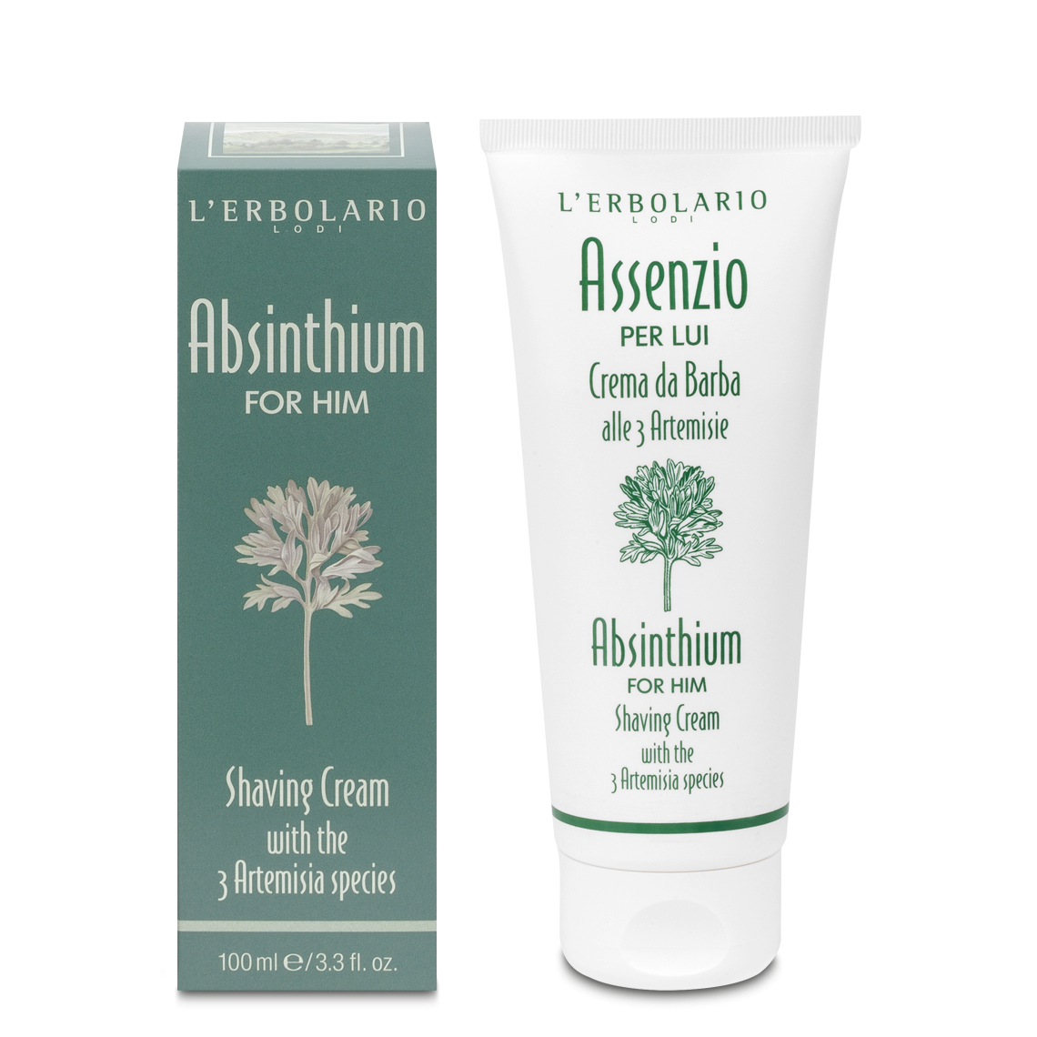 L'Erbolario Absinth Gel pentru ras, 150ml