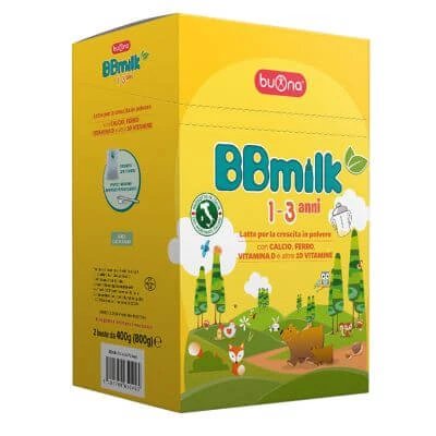 Bbmilk 1-3 pulbere 2 x 400 g plicuri