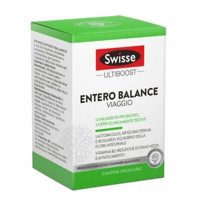 Swisse entero balance travel 10 pliculețe