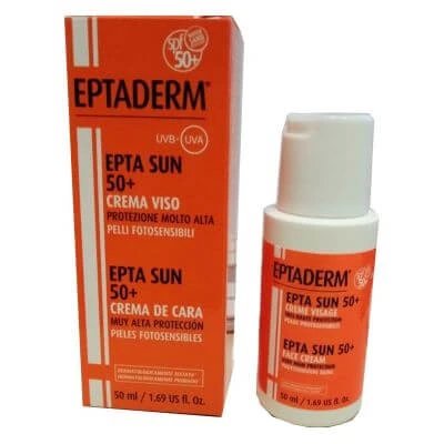 Epta sun 50+ cremă de față 50 ml