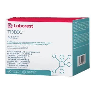 Tiobec 40 pliculețe formulă nouă 590