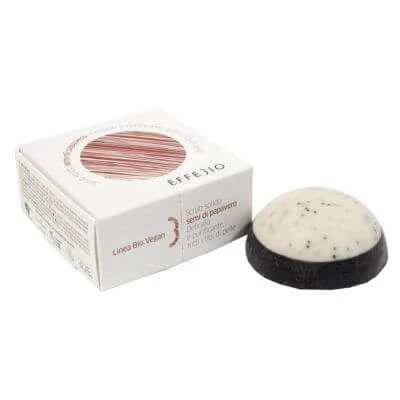 Effebio scrub solid cu semințe de mac 60 g