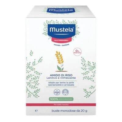 Amidon de orez Mustela 4 plicuri x 30 g
