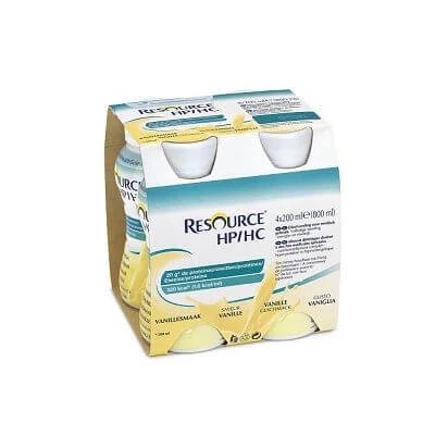 Resurse hp/hc vanilie 4 sticle 200 ml