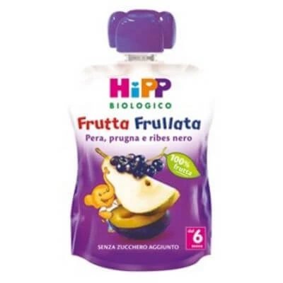 Hipp bio smoothie de fructe pere prune coacăze 90 g