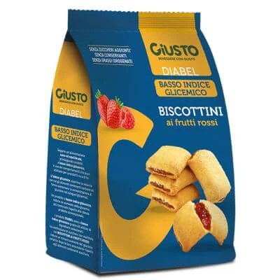 Giusto diabel biscuiți cu fructe roșii 250 g