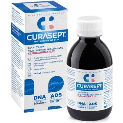 Curasept Apă de gură 0,12 ads + ADN 200 ml