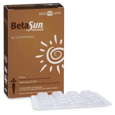 Biosline betasun bronz 60 comprimate
