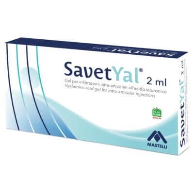 Seringă preumplută intraarticulară savetyal acid hialuronic 40mg 2 ml