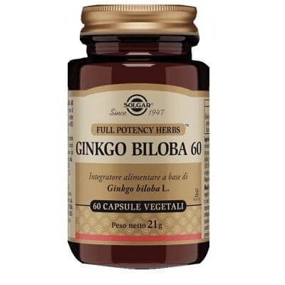 Ginkgo biloba 60 capsule vegetariene