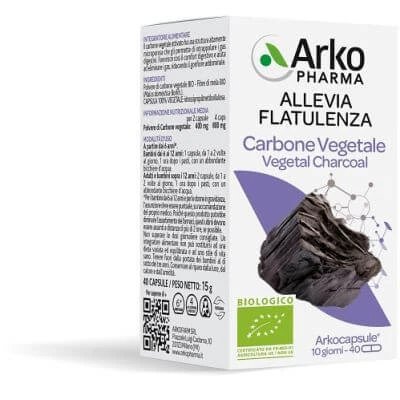 Arko cărbune organic capsule 40 capsule