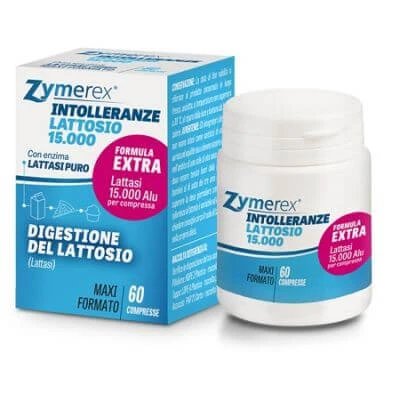 Zymerex intoleranță la lactoză 15000 60 comprimate