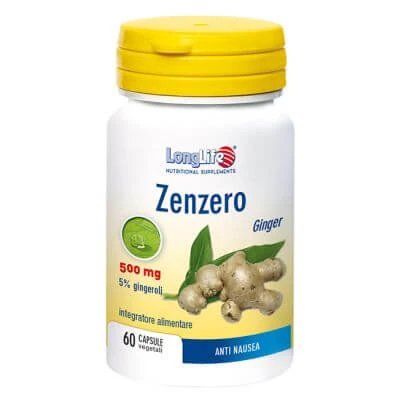 Longlife ghimbir 60 capsule vegetariene
