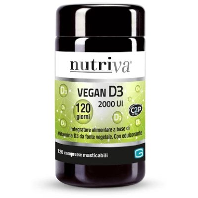 Nutriva vegan d3 120 comprimate