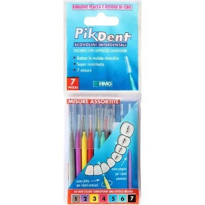 Scobitoare Pikdent 1 plic cu 7 dimensiuni asortate