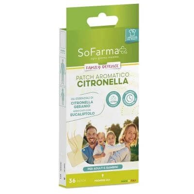 Tencuială aromată citronella apărarea familiei 36 bucăți sofarmapiu'