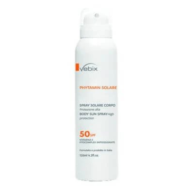 Vebix phytamin spray solar spf 50 125 ml