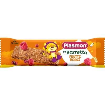 Plasmon bară cu fructe roșii 20 g