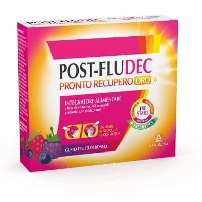 Postfludec fructe de padure gata de recuperare de aur 12 plicuri