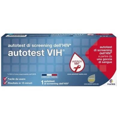 autotest de screening vih hiv conține 1 autotest + soluție + bisturiu + pansament + tifon + șervețel dezinfectant