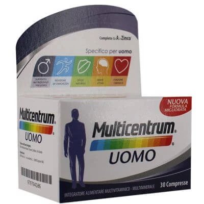 Multicentrum bărbați 30 comprimate